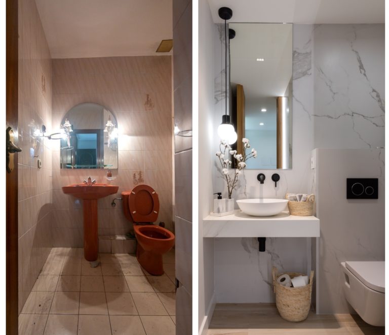 Aseo reformado en chalet
